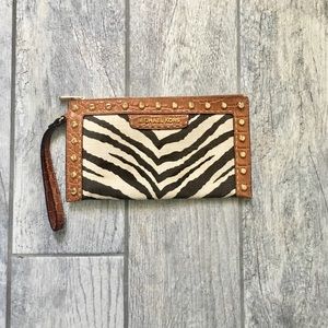 MICHAEL KORS Studded Clutch